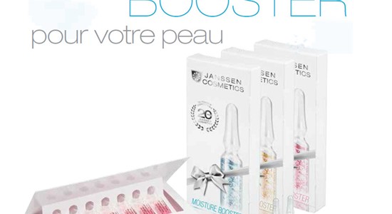 Ampoule booster pour votre peau