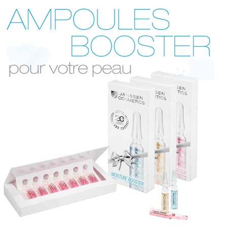 Ampoule booster pour votre peau