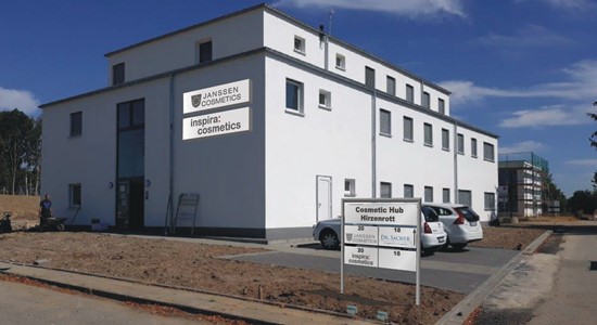 Einweihung des Cosmetic Hubs von JANSSEN COSMETICS im Gewerbebebiet Pascalstraße, Aachen