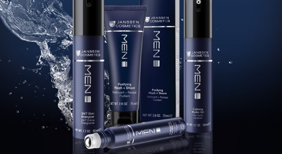 MEN, la ligne exclusive pour hommes de Janssen Cosmetics