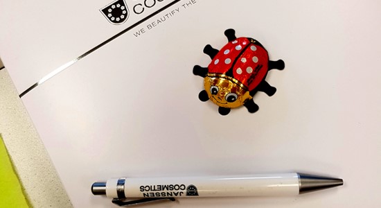 Gäste aus aller Welt bei JANSSEN COSMETICS in Aachen