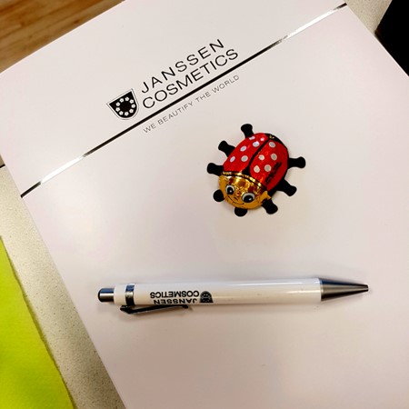 Guests from all over the world at JANSSEN COSMETICS in Aachen