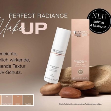 Jetzt neu: Das Perfect Radiance Make Up in vier verschiedenen Nuancen!