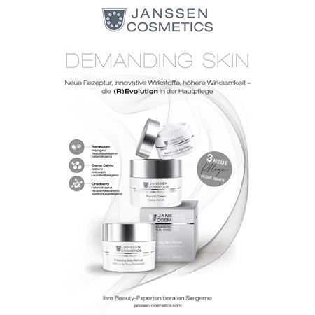 DEMANDING SKIN Relaunch: Maßgeschneiderte Wirkstoffkosmetik für die anspruchsvolle Haut