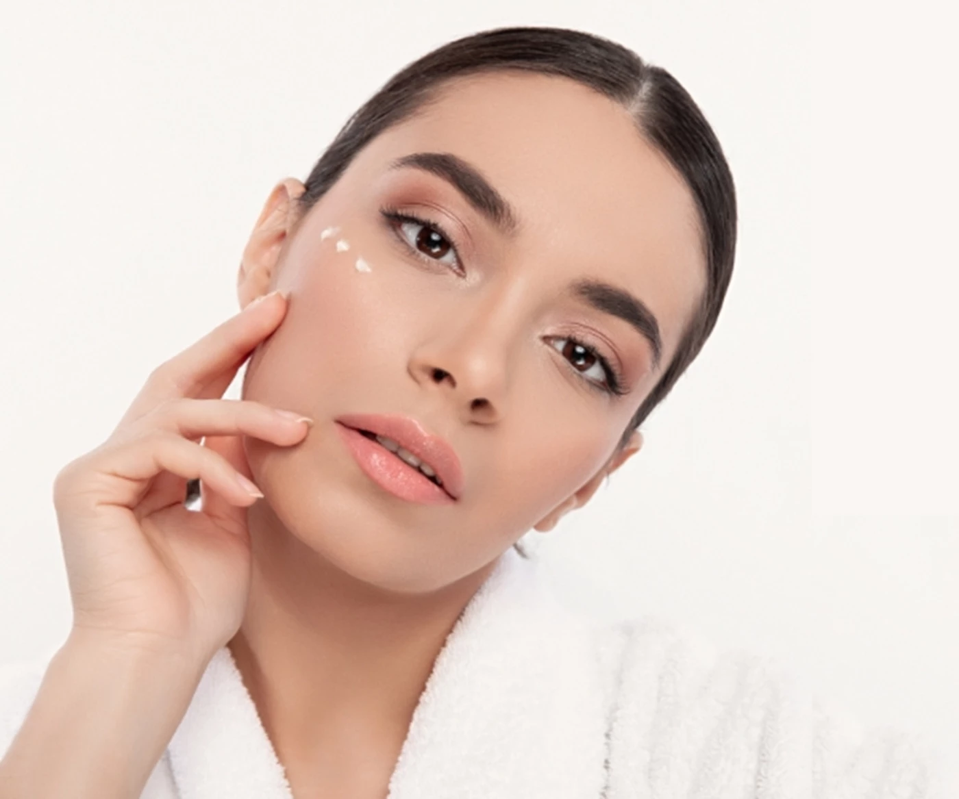 Frau mit gepflegter Haut