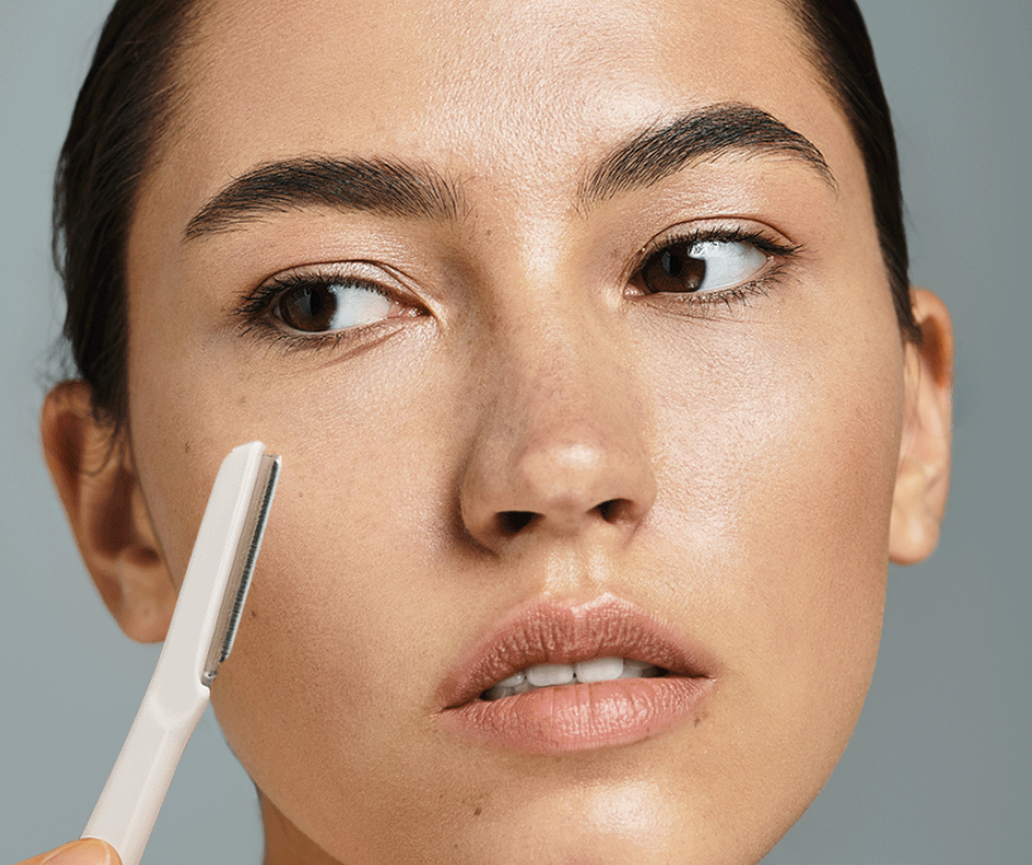 Dermaplaning Anwendung